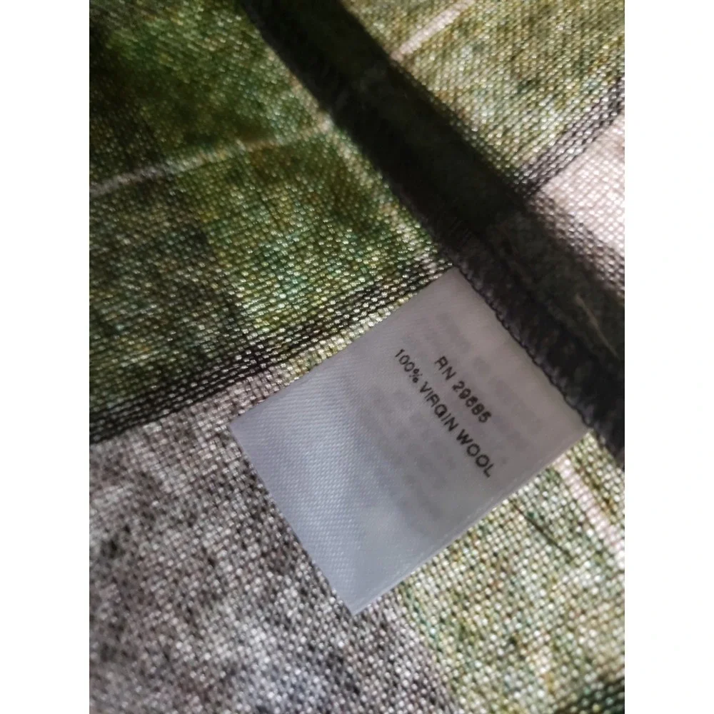 NWOT Pendleton 100% Virgin Wool Shacket Plaid 49ER Chore Jacket Cottagecore - Picture 4 of 9